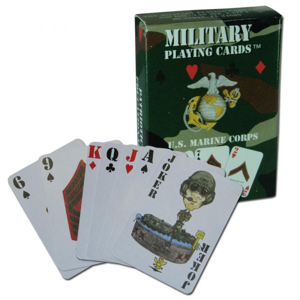 Miltary Playing Cards U.S. Marine Corps