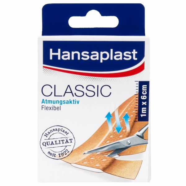 Hansaplast Bandage Classic 1 m x 6 cm