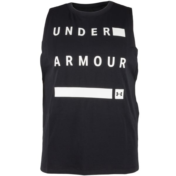 Under Armour Women Tanktop Muscle Linear Wordmark black