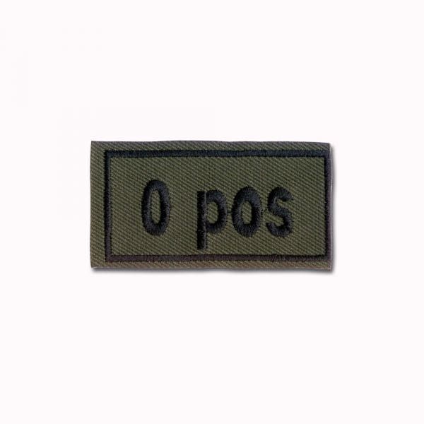 Blood Type Patch 0 pos olive