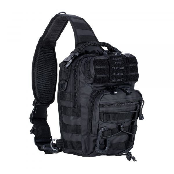 Mil-Tec Backpack One Strap Assault Pack SM tactical black, Mil-Tec  Backpack One Strap Assault Pack SM tactical black, Backpacks, Backpacks