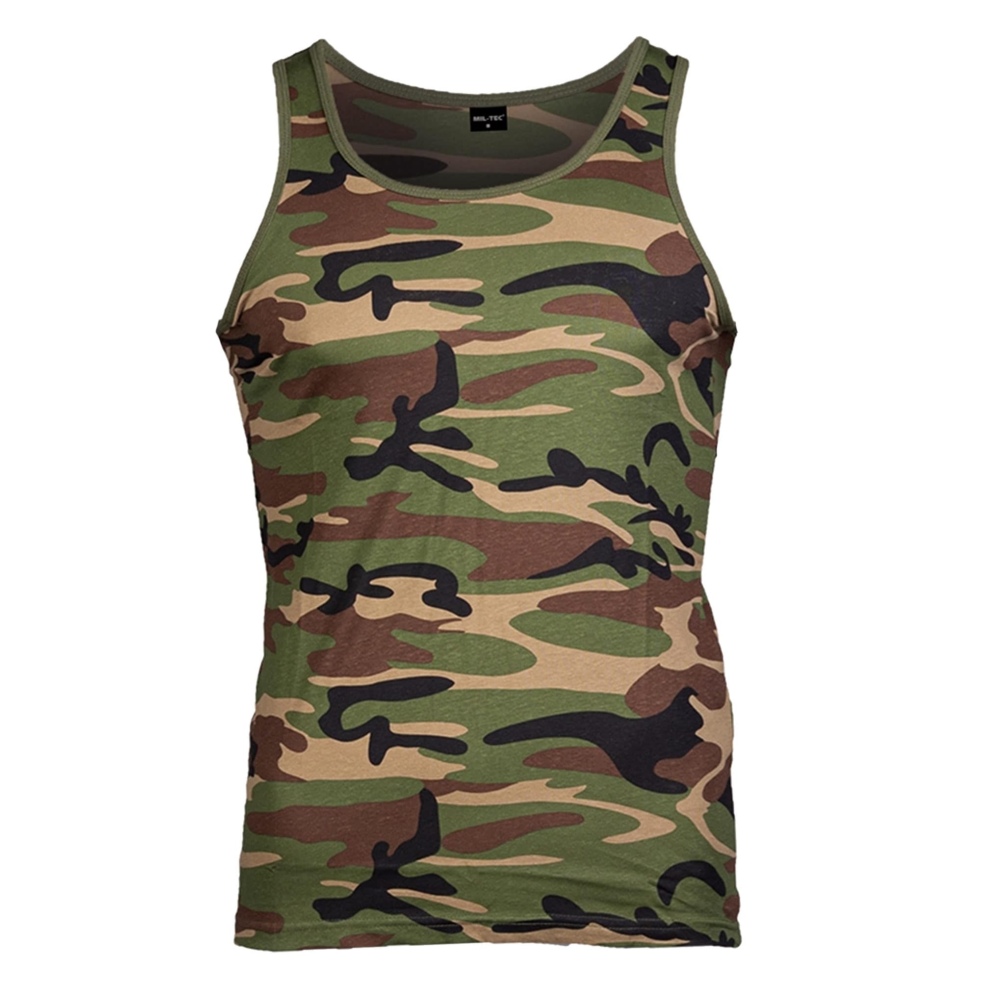 Military Army Combat Cotton Mens Vest Sleeveless All Sizes COYOTE TANK TOP 