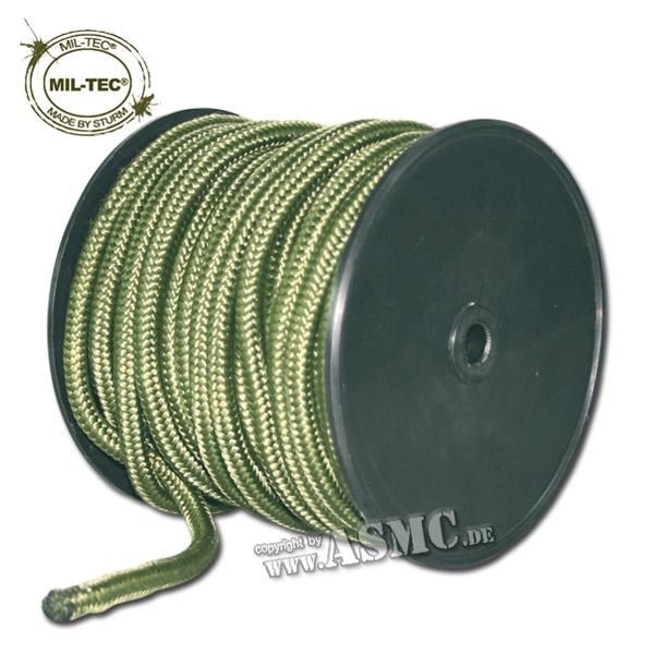 Commando Rope, olive - 9 mm x 30 m