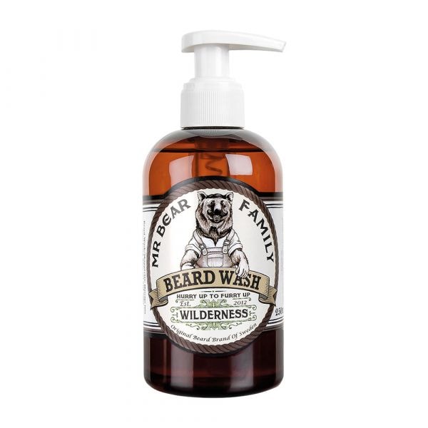 Mr. Bear Family Beard Shampoo Beard Wash Wilderness 250 ml