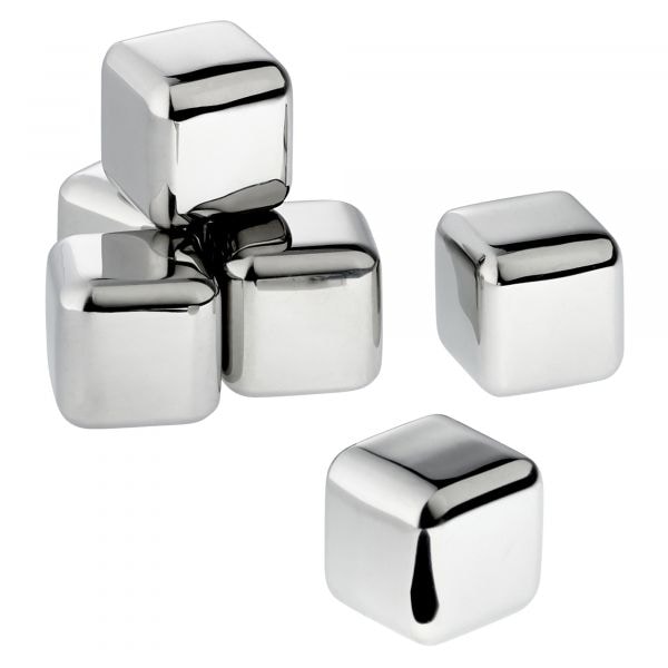 HI Stainless Steel Ice Cubes with Storage Bag