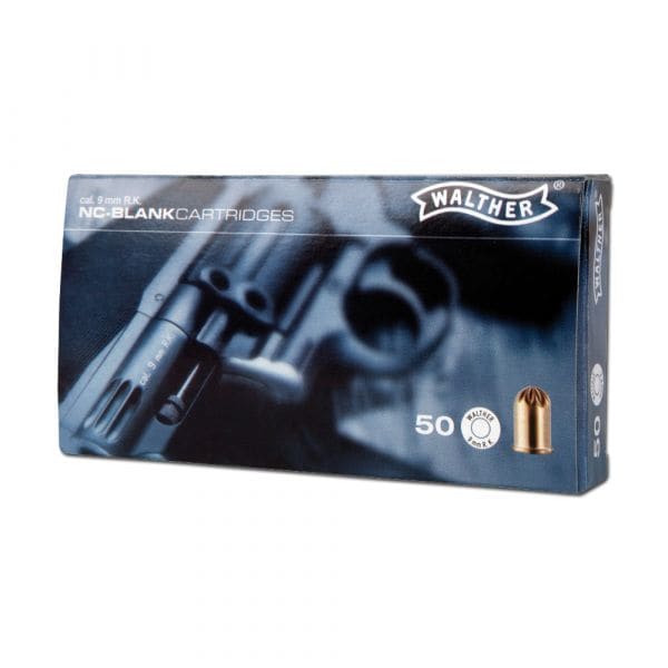 Walther Blank Cartridges 9mm R.K. 50 pieces