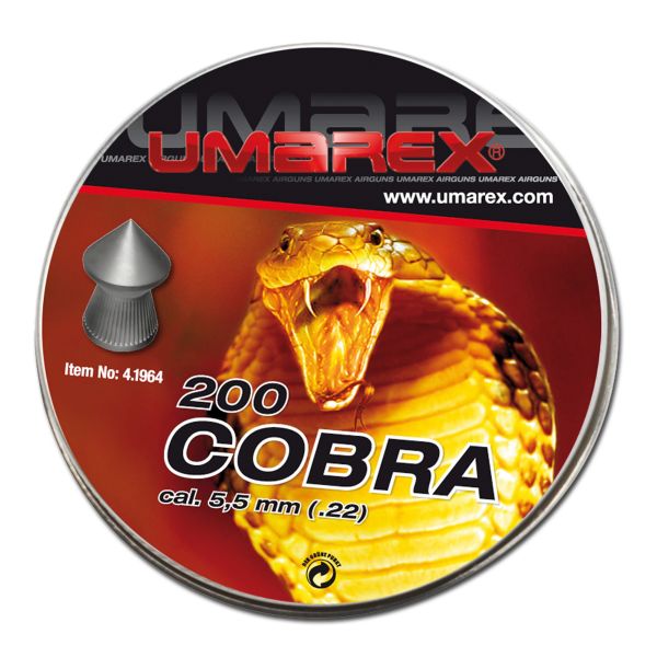 Umarex Pointed Pellets Cobra 5.5 mm 5 X 200 Pieces