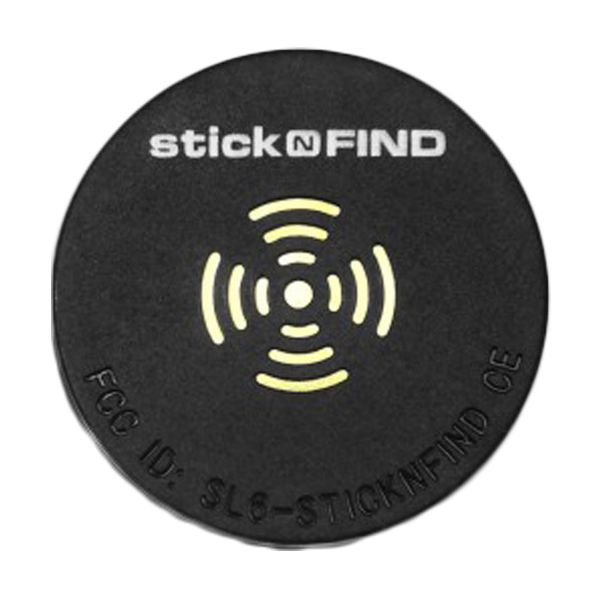 GPS StickNFind Sticker 2 Pack black