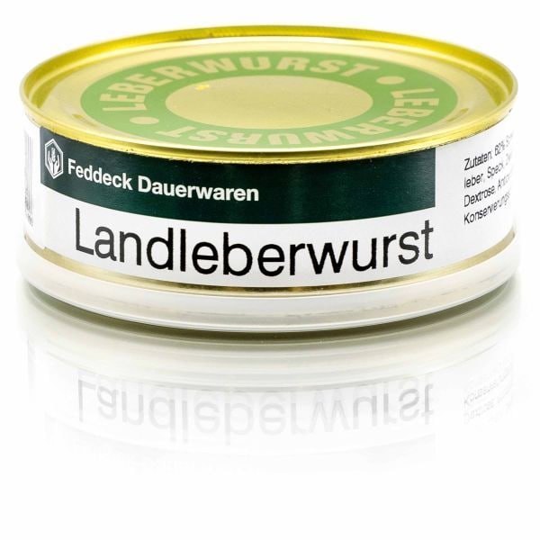 Canned Country-Style Liverwurst 200g
