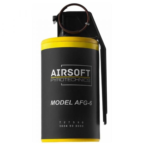 Taginn Airsoft Grenade with Rocker Arm AFG-6 black/yellow