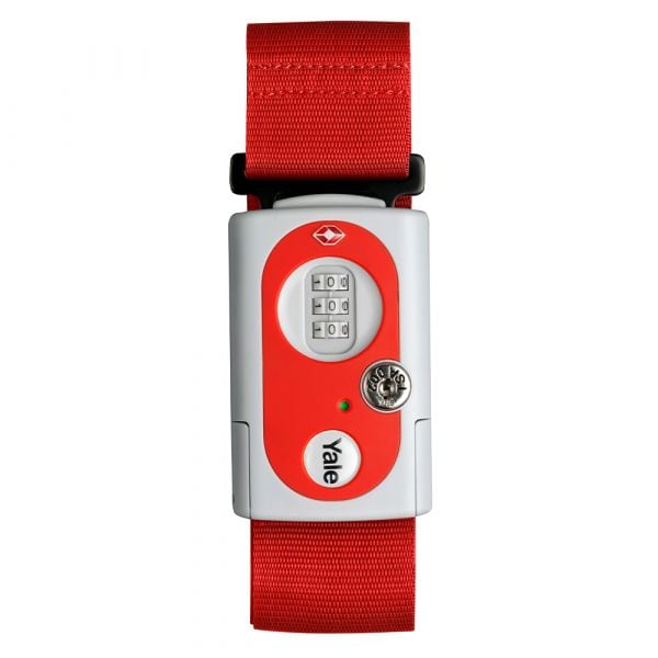 KH Security Luggage Strap Travel Lock red