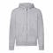 Fruit of the Loom Classic Hooded Sweat Jacket heather gray