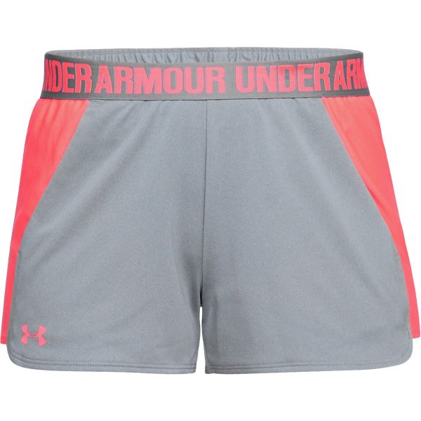 Under Armour Women Short Play Up 2.0 gray/pink