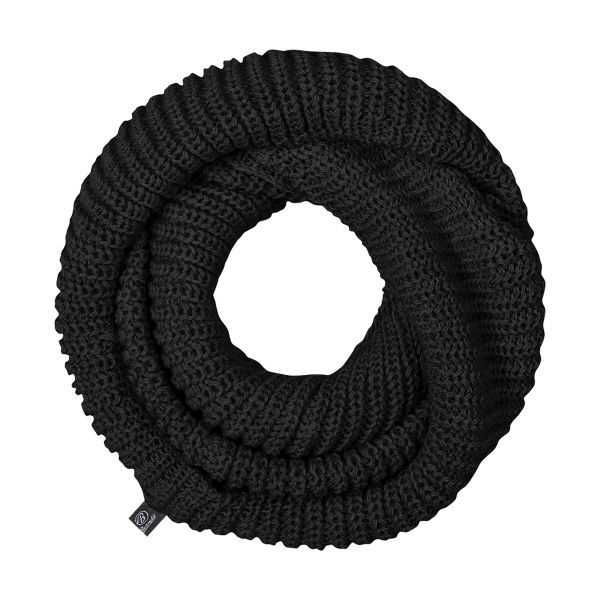 Brandit Knitted Tube Scarf black