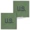 Insignia US Letters olive