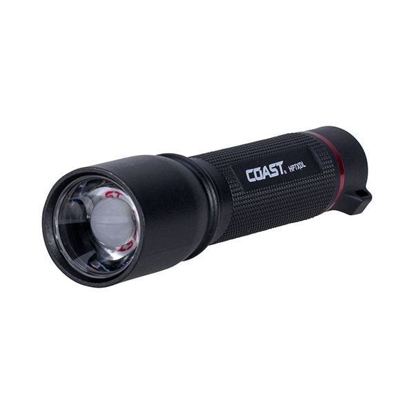 Coast flashlight HP7XDL 240 lumens black red