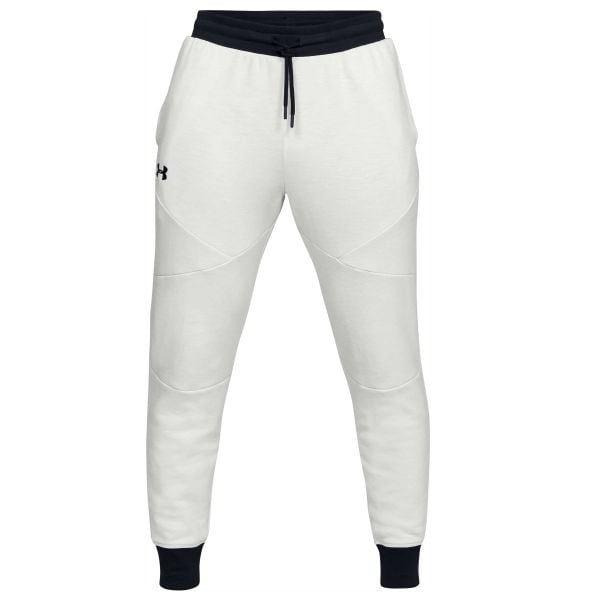 Under Armour Jogging Pants Unstoppable 2x Knit white