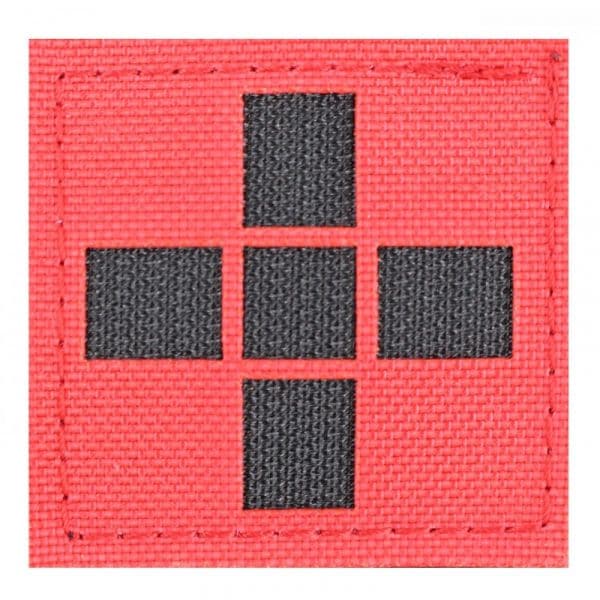 Zentauron Patch Red Cross Large red/black