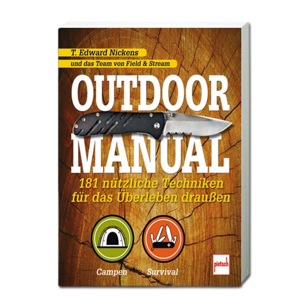 Book Outdoor Manual - 181 nützliche Techniken für das Überleben