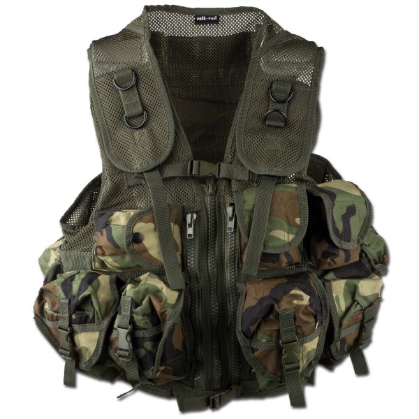 Tactical Vest Mil-Tec woodland