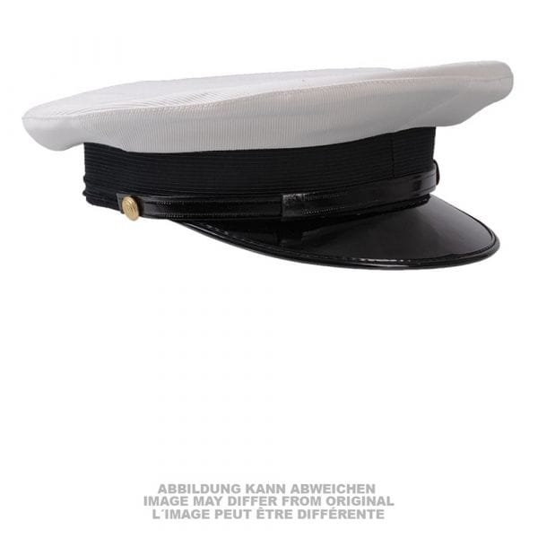 Navy Visor Cap Like New white