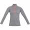 Under Armour Women Long Arm Shirt 1/2 Zip Twist gray