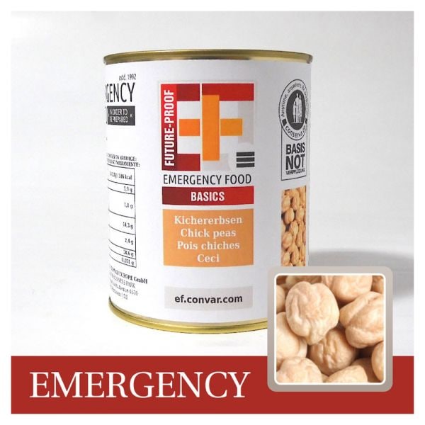 EF Emergency Food Basics Chick Peas