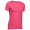 Under Armour Women's SS T-Shirt HeatGear Armour pink