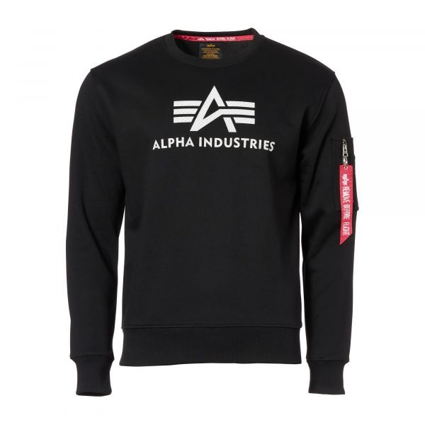 Alpha Industries Pullover 3D Logo Sweater II black