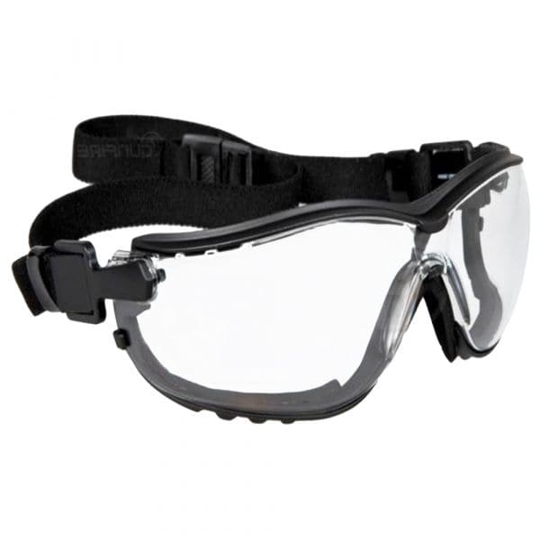Pyramex V2G Clear Antifog Protective Glasses black