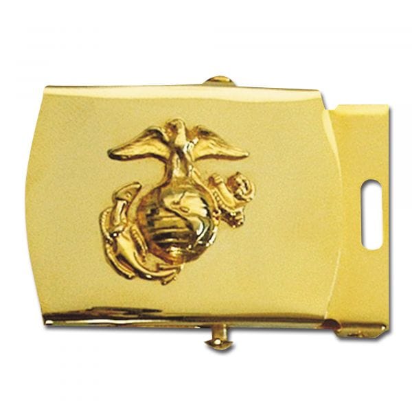 Belt Buckle USMC gold