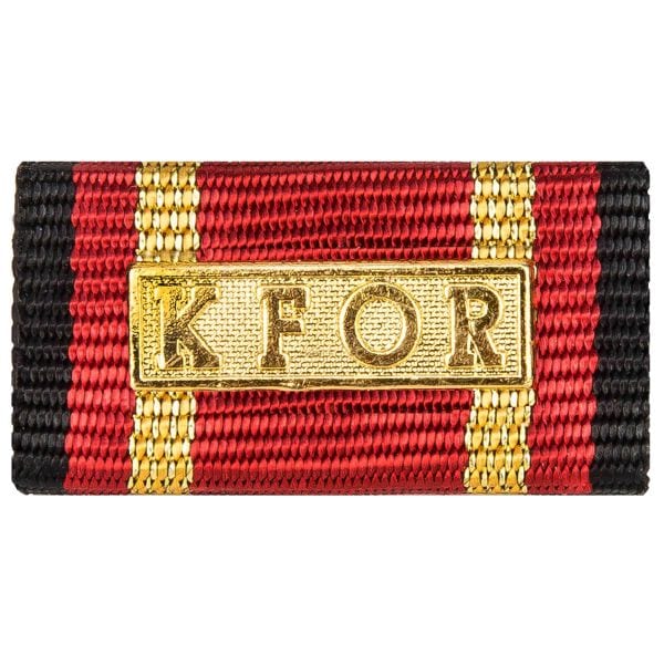 Service Ribbon Deployment Operation KFOR gold