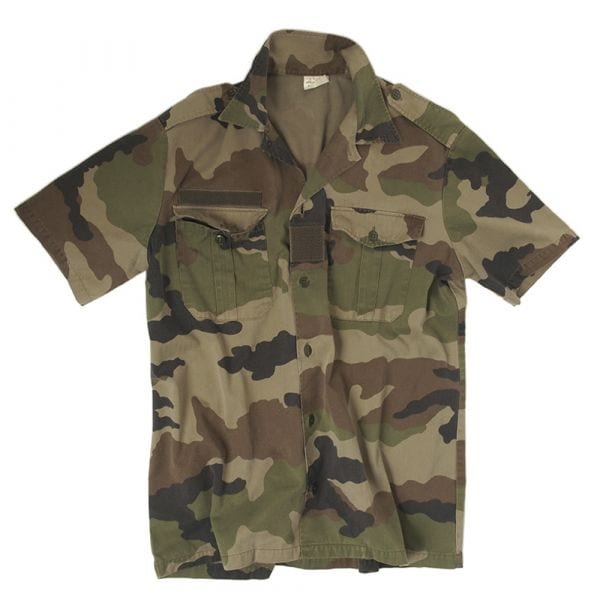 Used French 1/2 Arm Shirt camo