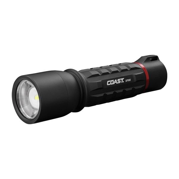 Coast flashlight XP9R 1000 lumens black red