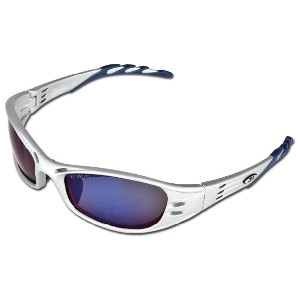 Safety Glasses 3M Fuel blue mirrored