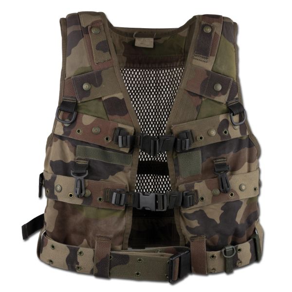 French Combat Vest Used CCE Camo