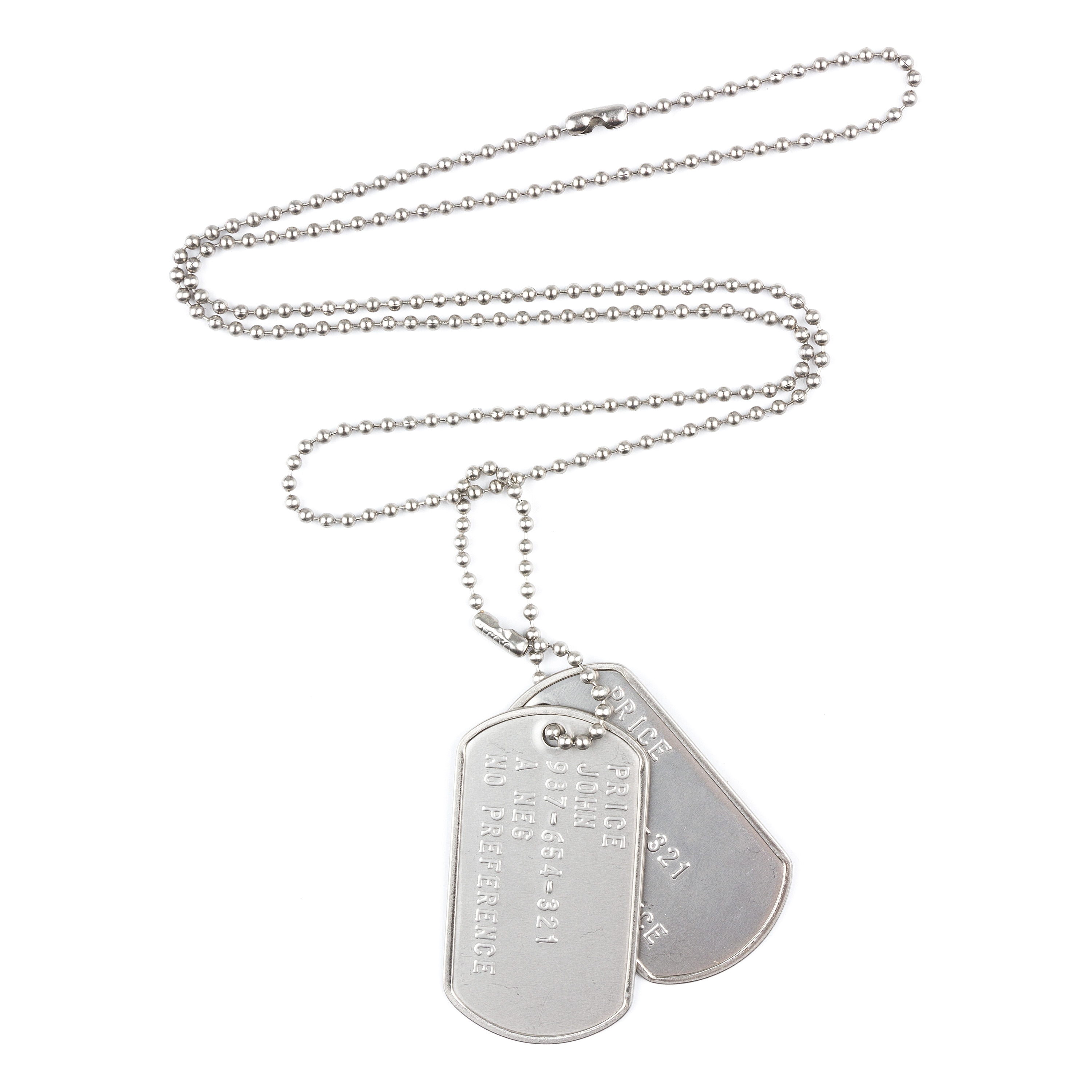 soep Scheermes Buiten adem Purchase the US Dog Tags Without Silencer silver color by ASMC