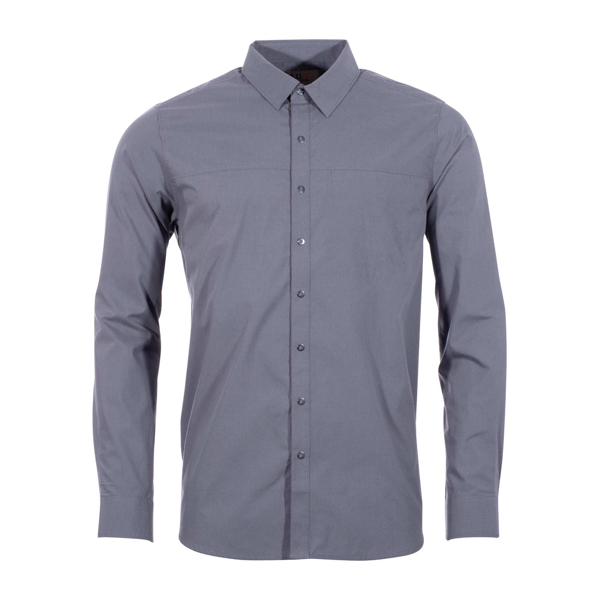 Purchase the 5.11 Igor Solid Long Sleeve Shirt gray by ASMC