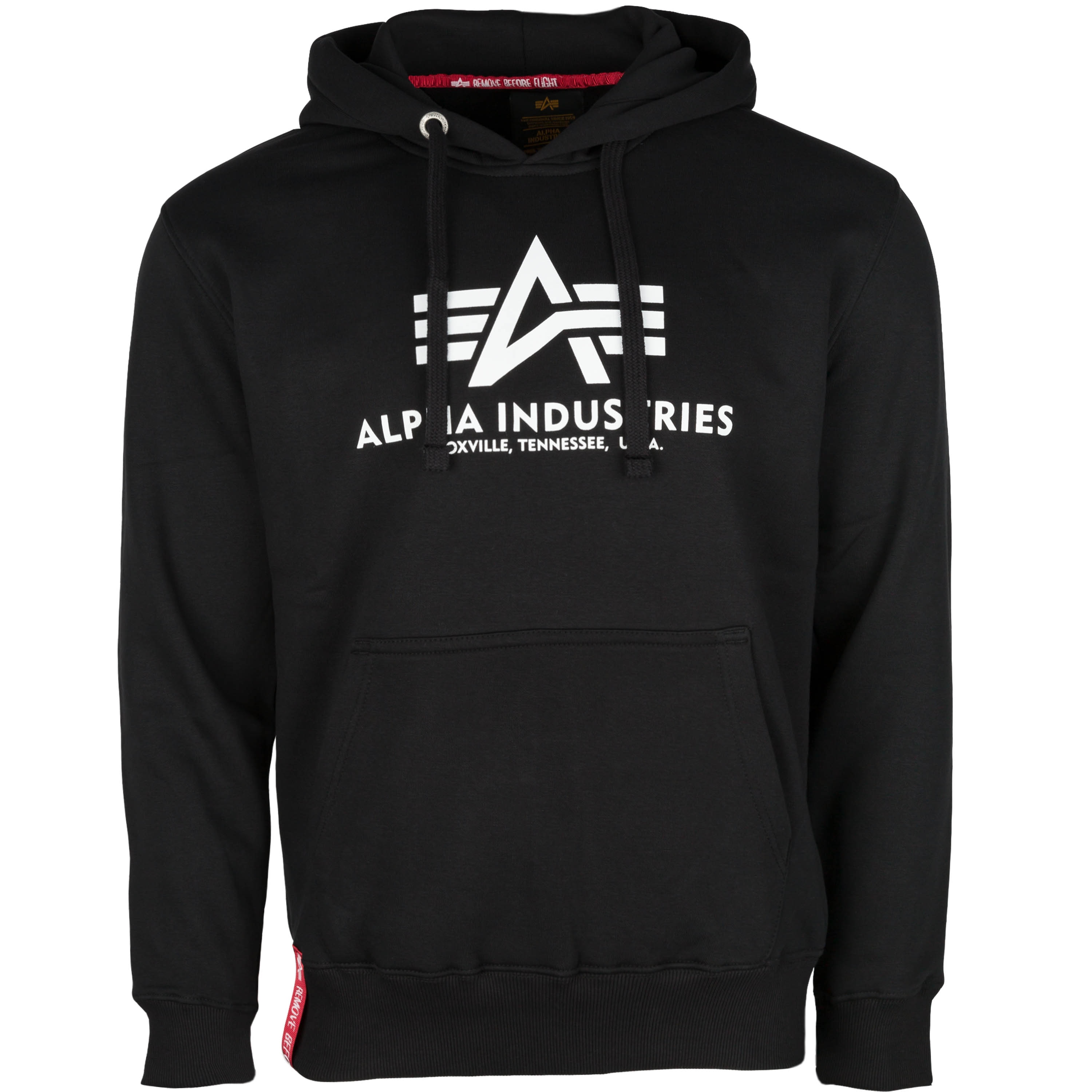 Alpha Industries RBF Rib Hoody Kapuzenpullover Sweater Hoodie black 126349-03