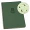 Rite in the Rain Universal Spiral Notepad green