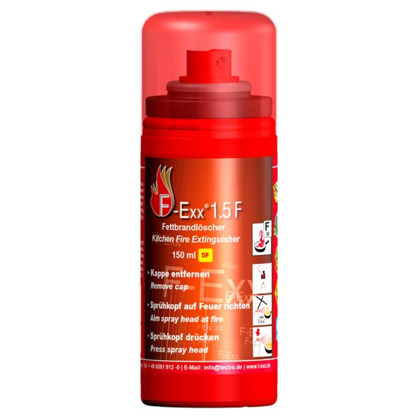 Tectro Fire Extinguisher F-Exx 1.5 F