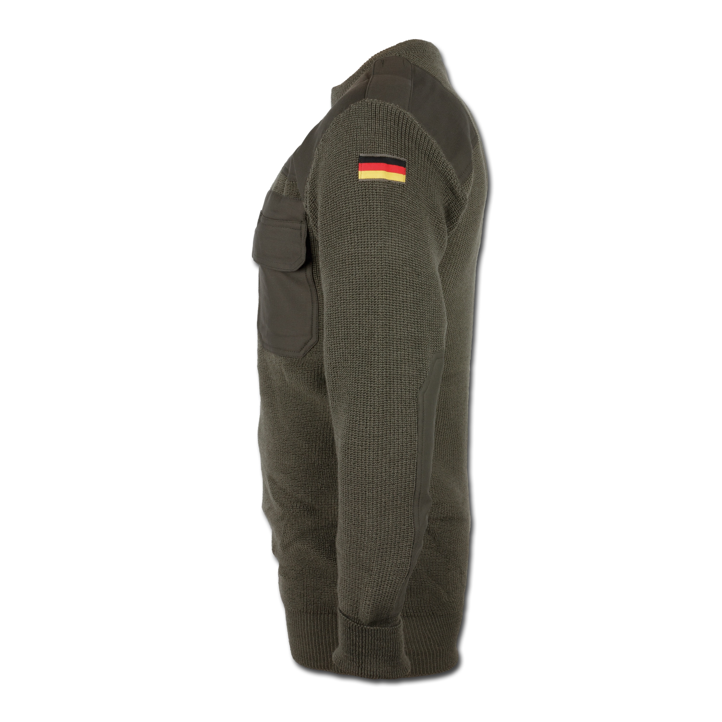 German Army Style Olive Green Jumper Pullover 