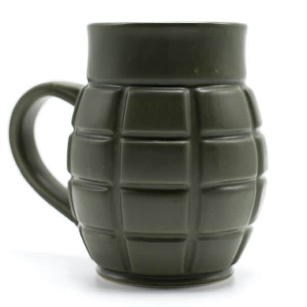 Caliber Gourmet Grenade Coffee Mug olive