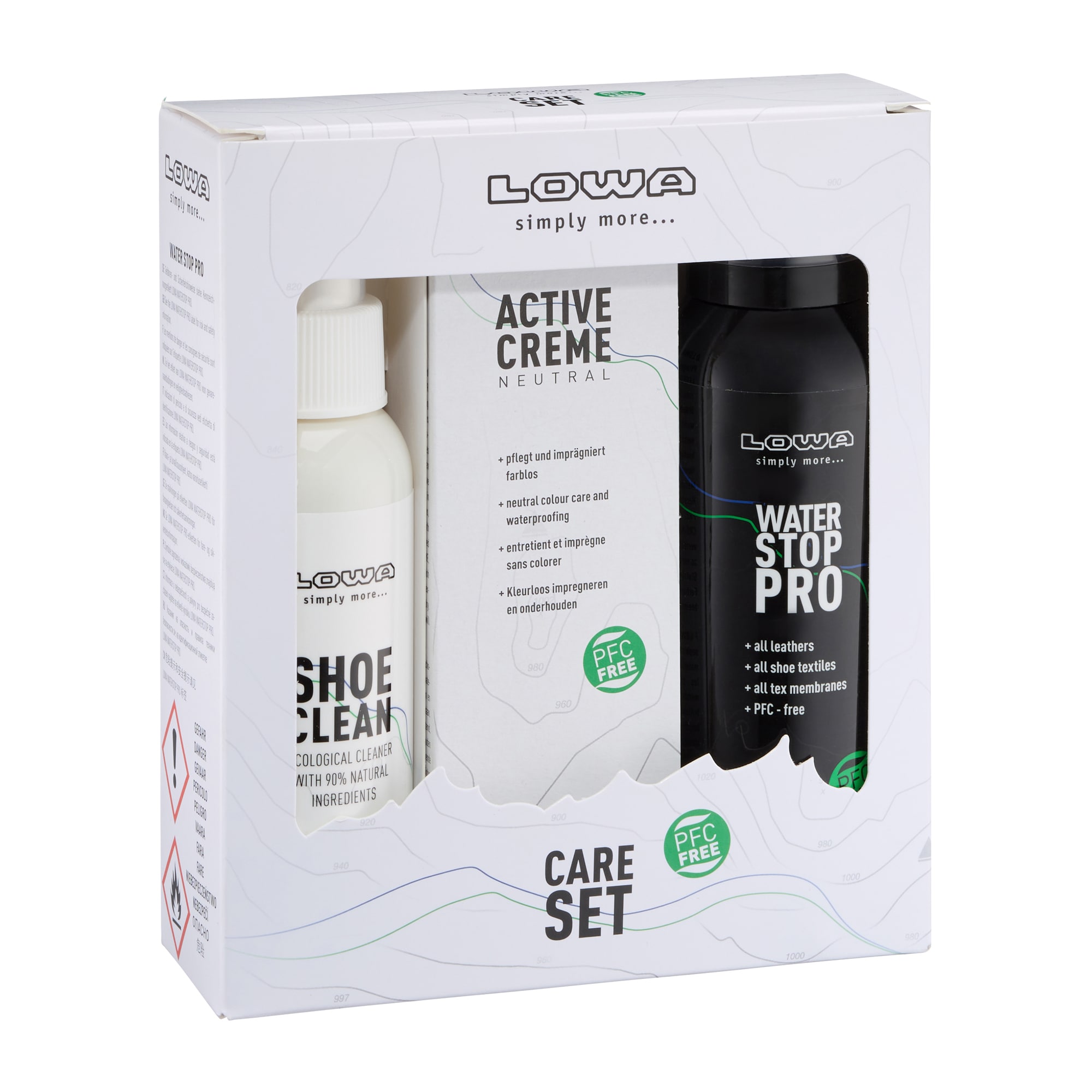 Purchase the Lowa Shoe Care Set neutral by ASMC
