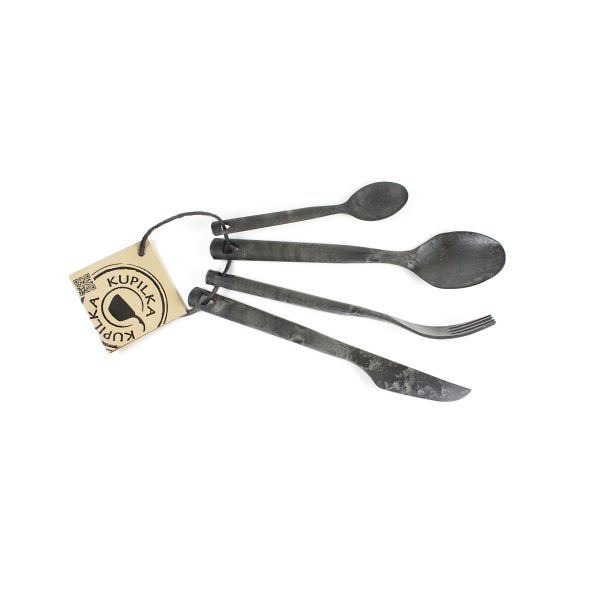 Kupilka 4-Piece Cutlery Set black