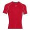 Under Armour HeatGear Compression Short Sleeve red