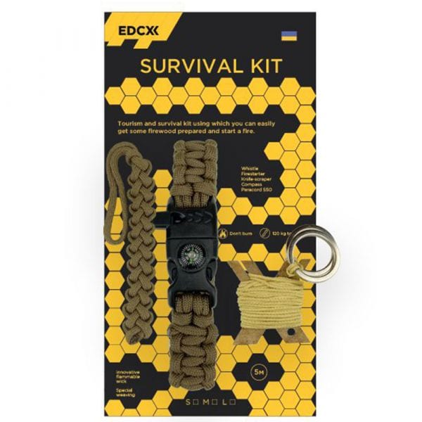 EDCX Survival Kit coyote brown