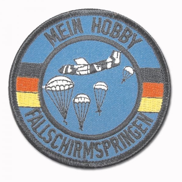 Patch "Mein Hobby Fallschirmspringen"
