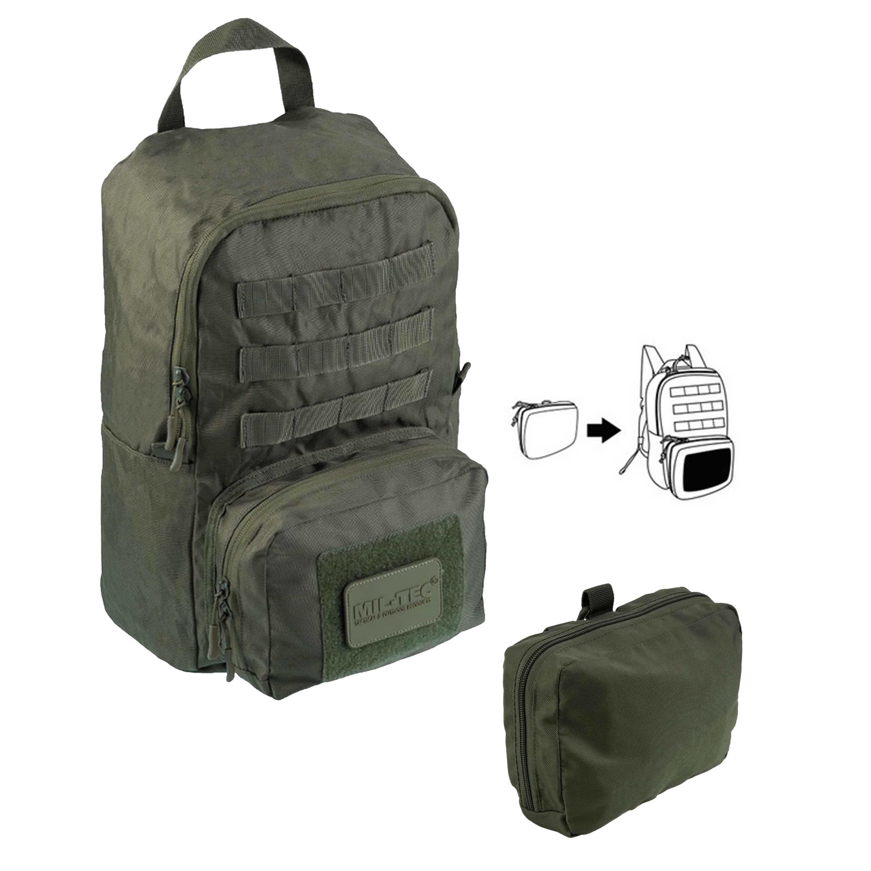 US Assault Pack Ultra Compact Rucksack Backpack Daypack Outdoor Ranger Green 