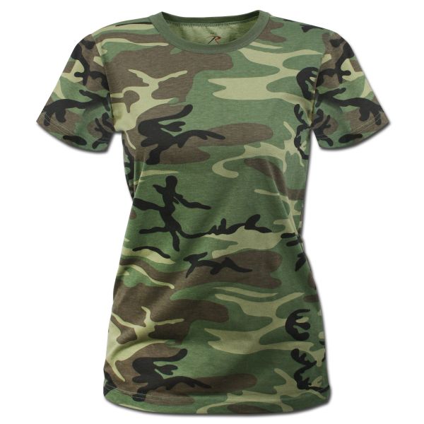 T-Shirt Women Rothco X-long woodland